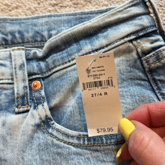 NWT Gap Kick Fit High Rise Size 27 / 4R - Picture 5 of 13